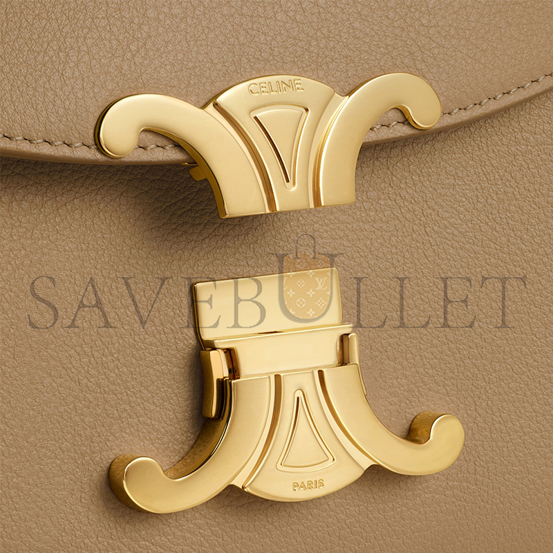 CELINE TEEN NINO BAG IN SUPPLE GRAINED CALFSKIN 118113FXK.18AE (20.5*13*8cm)